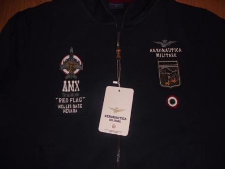 SUDADERA CON CREMALLERA AERONAUTICA