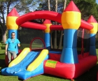 Happy hop Gran Castillo Hinchable Super XXL 20m con rampa tobogán - mejor precio | unprecio.es