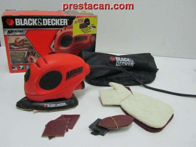 Lijadora mouse black and decker