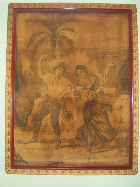tapiz antiguo mas de 200 años de antigüedad  400 euros a negociar