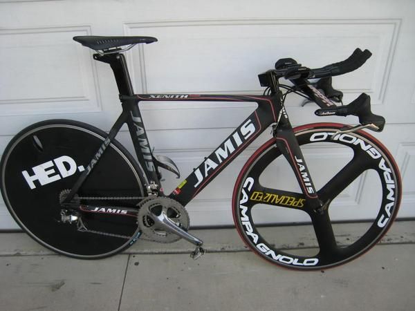 Jamis Xenith. M.T1 Tiempo de prueba BICICLETA DURA ACE HED