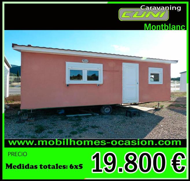 Mobilhome en ocasión barato, mini chalet