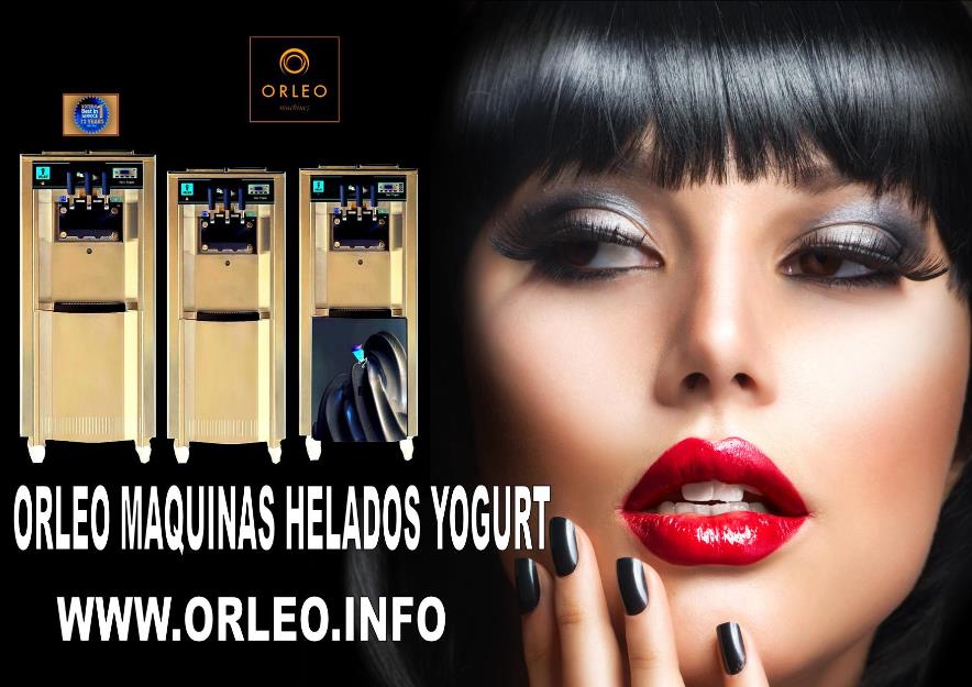 Maquinas de helados yogurt