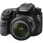 Sony slt-a58k.cec black - 20.1mp dslr camera kit with zoom sal-1855 lens, cmos sensor, ole - mejor precio | unprecio.es