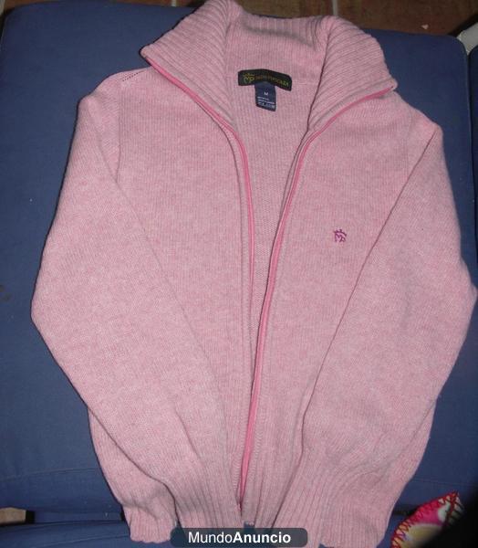 CHAQUETA LANA ROSA MONTEPICAZA