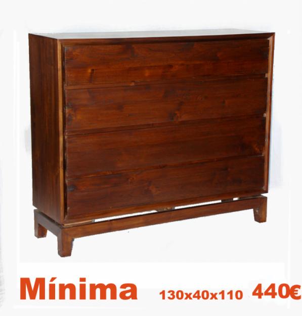 OPORTUNIDAD! Muebles coloniales importados de alta calidad en teca maciza al 50%