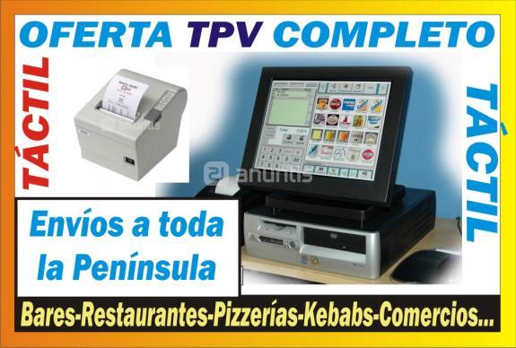 TPV TACTIL COMPLETO PARA BARES/ RESTAURANTES/ COMERCIOS