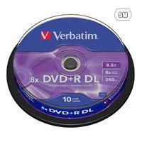 20 DVD DL (DOBLE CAPA) VERBATIM 8X XBOX 360