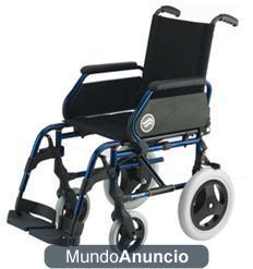 Silla de ruedas Breezy 250 de acero plegable no autopropulsable