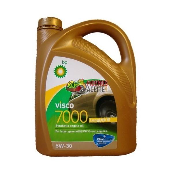 Aceite Bp Visco 7000 Long Life III 5W30, 4 Litros