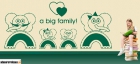 Big Family Vinilo decorativo infantil - mejor precio | unprecio.es