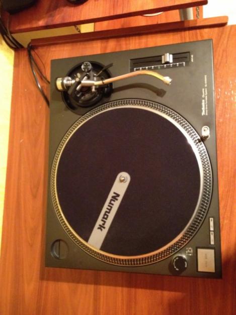 Technics 1210 + Ecler Hak 360 + Ortofon Scratch