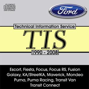Ford TIS Workshop manual Escort Fiesta Focus mondeo etc...