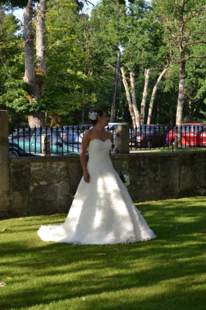 IMPECABLE VESTIDO DE NOVIA 