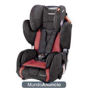 SILLA DE AUTO RECARO YOUNG SPORT RED I-II-III