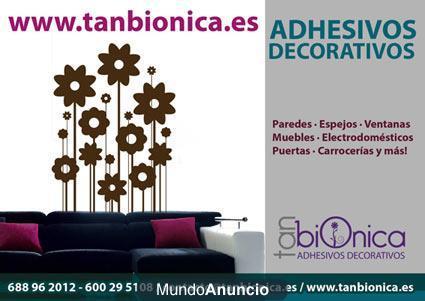 Vinilos Decorativos, pegatinas, adhesivos - www.tanbionica.es