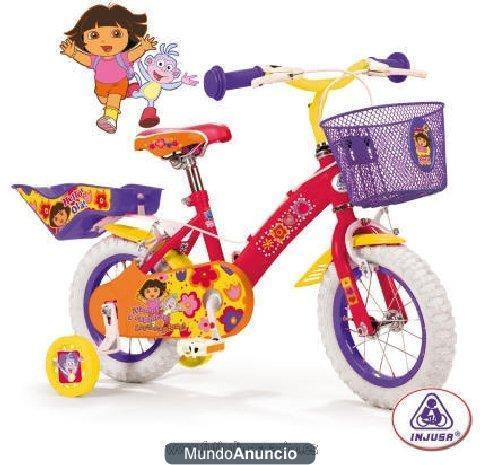 Bicicletas infantiles, vehículos a pedales,Dora