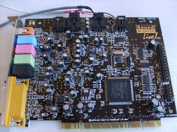 TARJETA DE SONIDO SOUND BLASTER LIVE 5.1