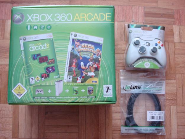 CONSOLA XBOX 360 ARCADE CON LECTOR LITE-ON VERSION IXTREME 1.5