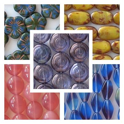 Abalorios Vintage baratos Alana glass beads