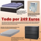 Se vende Cama Doble + Colchón doble + Cómoda + Climatizador = 249euros - mejor precio | unprecio.es
