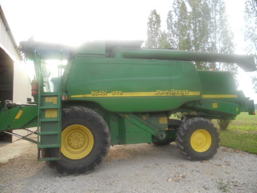 segadora trilladora john deere 9640i WTS