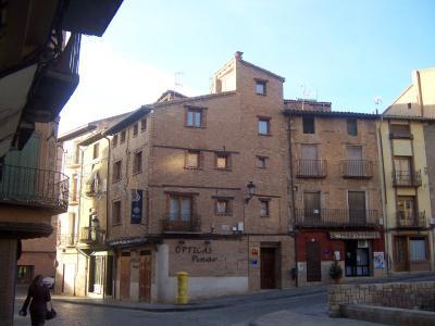 Apartments in medieval town