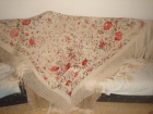 VENDO MANTON DE MANILA MARFIL (ANTIGUO EPOCA ALFONSO TRECE) 2,50 X 2,50 EN BUEN ESTADO. - mejor precio | unprecio.es