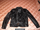 ¡¡ OPORTUNIDAD !! - *** CAZADORA DE PIEL MOTO *** ¡¡EXCELENTE!! - mejor precio | unprecio.es