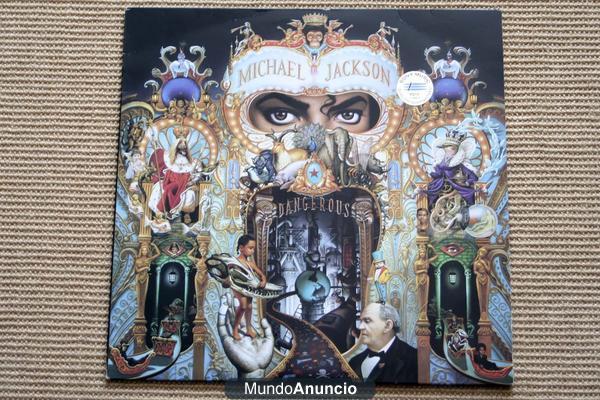 DOBLE LP DE VINILO DANGEROUS DE MICHAEL JACKSON