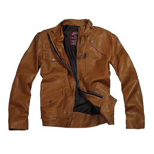 Jack-Jones Moda chaqueta de cuero MSN:jennyjone@hotmail.com