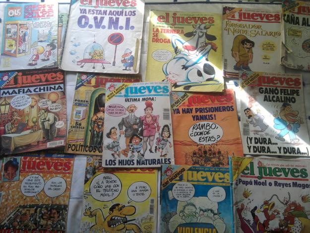 Pack revistas comics El jueves. Mas de 70