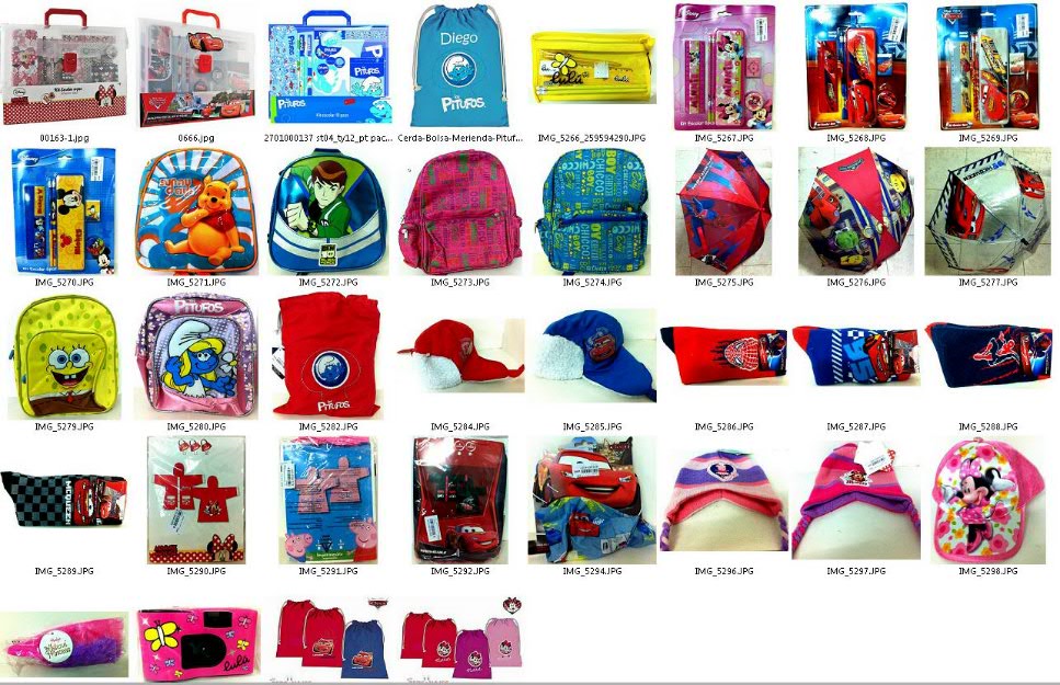 Vendo Stock Mochilas y kits escolares