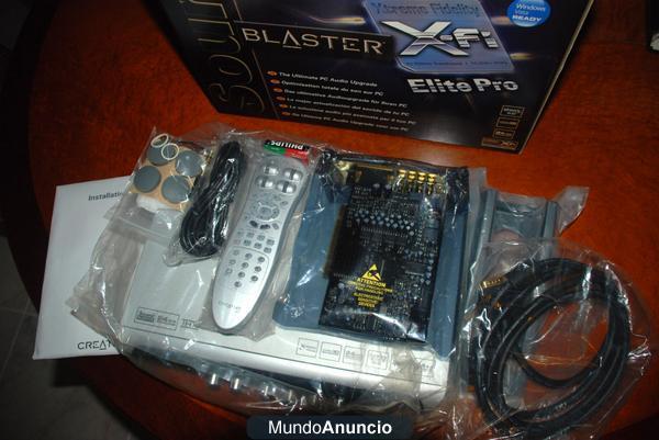 Se vende Creative Sound Blaster X-Fi Elite Pro