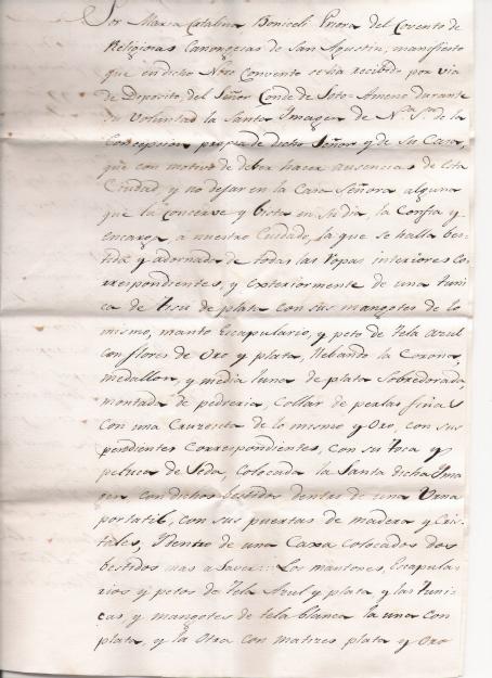 Testamento del II Conde de Soto Ameno y I Alcalde constitucional de Alicante