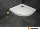 Plato de ducha acrílico angular 5,5 cm - mejor precio | unprecio.es
