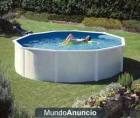 piscina redonda de chapa 4.60 m. diam. x 1.20 m. alto - mejor precio | unprecio.es