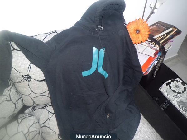 Sudadera Wesc Negra y Azul