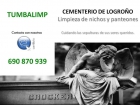 Limpieza de nichos y tumbas en logroño - mejor precio | unprecio.es