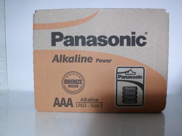 Pilas alcalinas panasonic