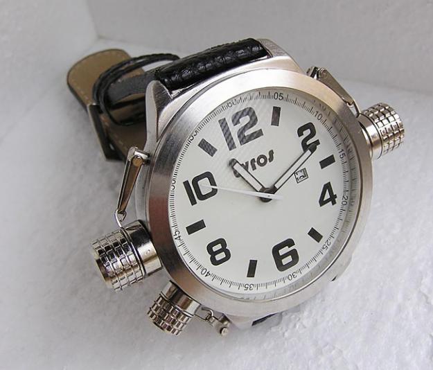 Reloj de pulsera unisex con señal horaria analogica