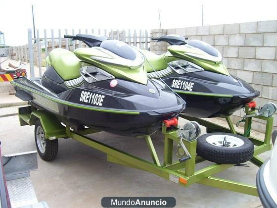 2 x 2004 Sea Doo (jet ski) RXP 215 CV con remolque