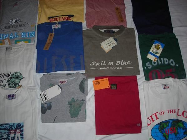 stocks de camisetas,polos y sudaderas de hombre