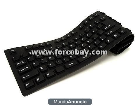 TECLADO FLEXIBLE PC ORDENADOR