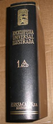 ENCICLOPEDIA UNIVERSAL ILUSTRADA ESPASA CALPE  + 100 vol.
