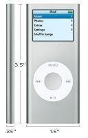 iPOD nano, 4 Gbyte, Nuevo sin abrir, blanco