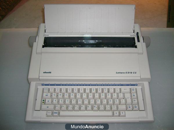 Vendo Maquina de Escribir eléctrica OLIVETTI - LETTERA E515-II