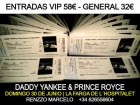 Entradas daddy yankee & prince royce barcelona general vip - mejor precio | unprecio.es