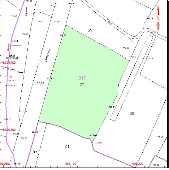 Se vende terreno rústico de secano 14.750 m2