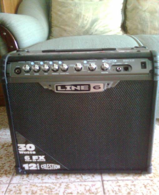 VENDO AMPLIFICADOR PARA GUITARRA SEMINUEVO  LINE 6 SPIDER 3 30 WATIOS 2 MESES DE USO